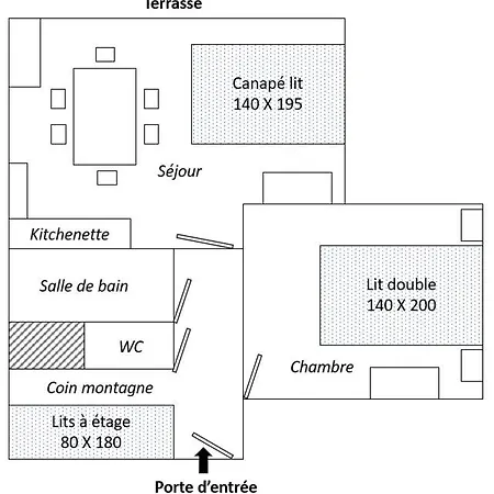 Renove T2, Vue Montagne Apartment